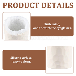 Silicone & Wool Pen Holder&nbsp;AJEW-WH20128-110A