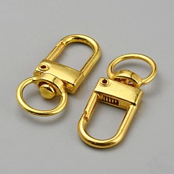 Alloy Swivel Clasps&nbsp;FIND-WH0160-19G