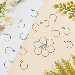 PVD Vacuum Plating 304 Stainless Steel Earring Hooks&nbsp;STAS-UN0018-14M