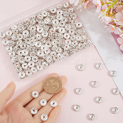 300Pcs Brass Rhinestone Spacer Beads&nbsp;RB-SP0001-02