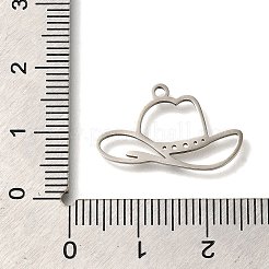 201 Stainless Steel Pendants&nbsp;STAS-R136-23P