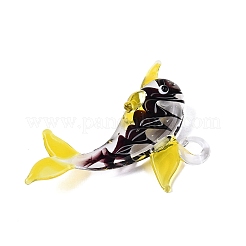 Handmade Lampwork Big Pendants&nbsp;LAMP-T023-14J