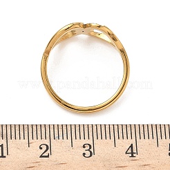 304 Stainless Steel Cubic Zirconia Finger Rings for Women&nbsp;RJEW-F189-05G