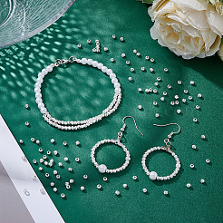 250Pcs Corrugated Brass Beads&nbsp;KK-UN0005-79S