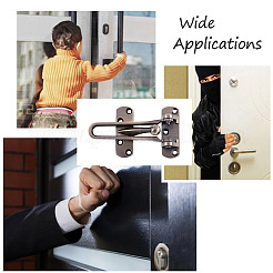 Zinc Alloy Swing Bar Door Lock&nbsp;LS-SW-TAC0002-01B