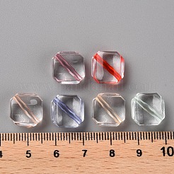 Transparent Acrylic Beads&nbsp;X-TACR-S154-08A