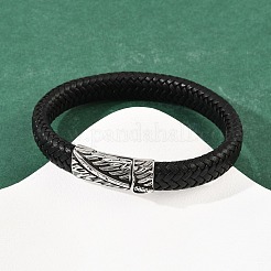 Microfiber Leather Bracelets for Men Women&nbsp;BJEW-H631-03AS-01