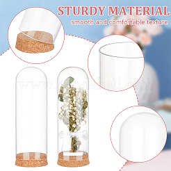 Glass Dome Cover&nbsp;AJEW-WH0248-550A