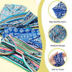 4Pcs 4 Styles Yoga Cloth Exercise Elastic Headbands&nbsp;OHAR-TA0001-16