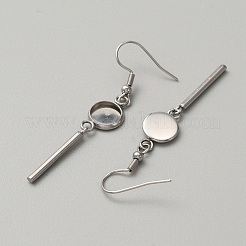 314 Stainless Steel Earring Hooks&nbsp;LS-STAS-WH0046-01E