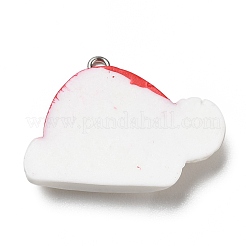 Opaque Resin Pendants&nbsp;RESI-D055-007P