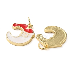 Christmas Rack Plating Brass Pendants&nbsp;KK-F857-02G