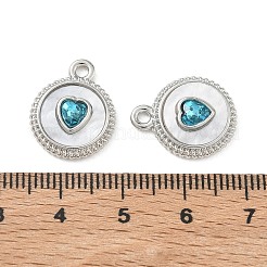 Alloy Rhinestone Pendants&nbsp;FIND-D044-03P-02