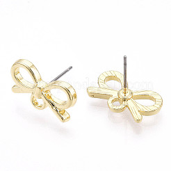 Alloy Pin Ear Studs&nbsp;MAK-T011-03G