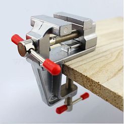 Aluminum Alloy Mini Table Bench Vise&nbsp;AJEW-I060-01