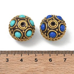 Brass & Resin & Polymer Clay Beads&nbsp;PY-CBAE318-03B