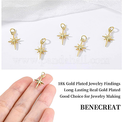 10Pcs Brass Pendants&nbsp;KK-BC0004-96