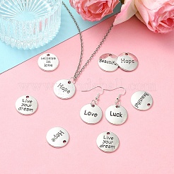 30Pcs 6 Styles Tibetan Style Alloy Pendants&nbsp;FIND-YW0004-86