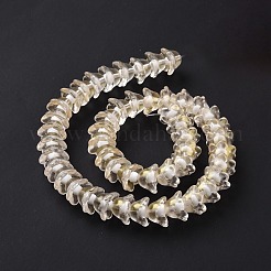 Transparent Glass Beads Strands&nbsp;LAMP-H061-01D-02