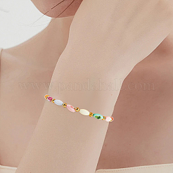 4 Strands Natural Freshwater Shell Dyed Beads Strands&nbsp;SHEL-SC0001-76