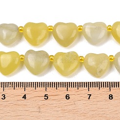 Natural Lemon Jade Beads Strands&nbsp;G-NH0069-A02