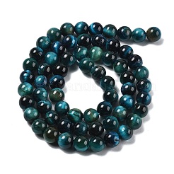 Grade AB Natural Tiger Eye Beads Strands&nbsp;G-B133-A02-6MM-07