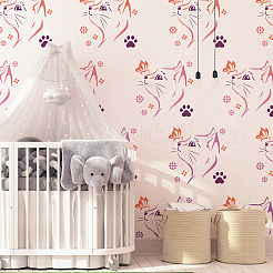 PET Hollow Out Drawing Painting Stencils&nbsp;DIY-WH0391-0291