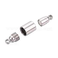 304 Stainless Steel Magnetic Clasps&nbsp;LS-STAS-N127-03P