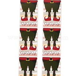 200Pcs Christmas Theme Paper Self-Adhesive Stickers&nbsp;DIY-M070-02K