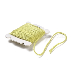 48 Cards 48 Colors 6-Ply Polyester Embroidery Floss&nbsp;OCOR-K006-C03