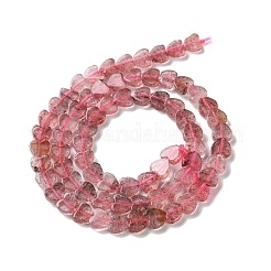 Natural Strawberry Quartz Beads Strands&nbsp;G-M403-A48-02