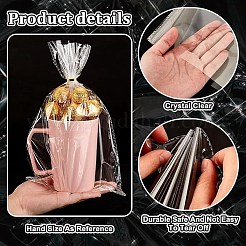100Pcs Rectangle Transparent Plastic Bags&nbsp;ABAG-PH0001-50A