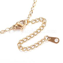 304 Stainless Steel Necklaces&nbsp;NJEW-E080-09G