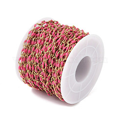 Ion Plating(IP) 304 Stainless Steel Dapped Chains&nbsp;AJEW-Q150-09G-03