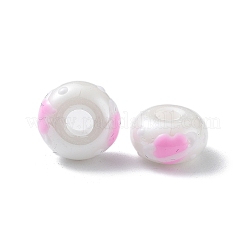 Glass Hand Painted Beads&nbsp;SEED-M011-04A-05
