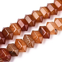 Natural Red Agate Beads Strands&nbsp;G-T142-59