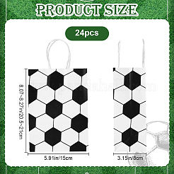 Rectangle Paper Gift Bags with Handle&nbsp;ABAG-WH20001-10D