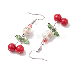 Glass Beads Earrings&nbsp;EJEW-TA00459
