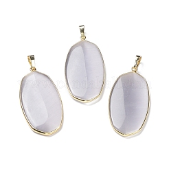 Natural & Synthetic Mixed Gemstone Pendants&nbsp;G-K338-05
