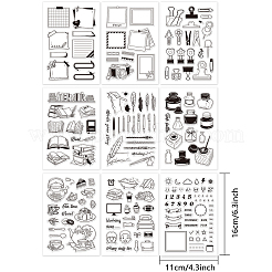 Acrylic Stamps&nbsp;DIY-GL0001-27