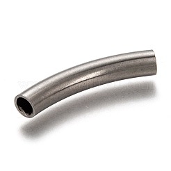 Non-Tarnish 304 Stainless Steel Tube Beads&nbsp;STAS-Z025-01P