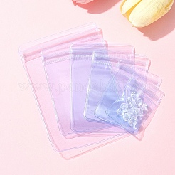 60Pcs 6 Styles Rectangle PVC Resealable Packaging Bags&nbsp;OPP-FS0001-17