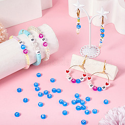 100Pcs 5 Styles Transparent Acrylic Beads&nbsp;OACR-TA0003-48B