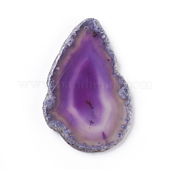 Natural Agate Pendants&nbsp;G-F646-02C