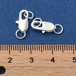 Brass Lobster Claw Clasps&nbsp;KK-P249-05B-S