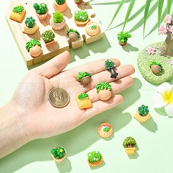 48Pcs 12 Styles Resin Bonsai Display Ornaments&nbsp;DJEW-CJZ0001-001