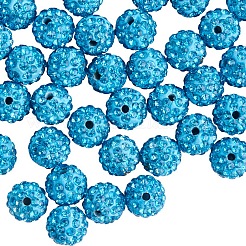 Pave Disco Ball Beads&nbsp;RB-PH0003-10mm-03