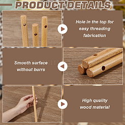 Wood Stick&nbsp;WOOD-WH0034-101A