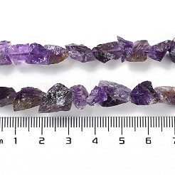 Raw Rough Natural Amethyst Beads Strands&nbsp;G-B065-C02