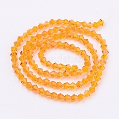 Imitation Austrian Crystal 5301 Bicone Beads&nbsp;GLAA-S026-12